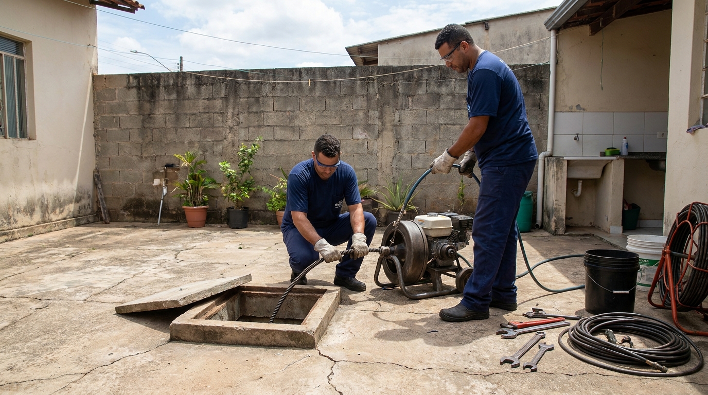 Sucção de Resíduos em Utinga, Santo André‑SP